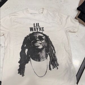 Abercrombie Kids Cream Graphic Tee
